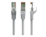Gembird RJ-45/RJ-45, kat.6, UTP, szary, 2m - 1329910 - zdjęcie 1